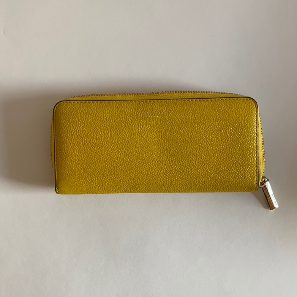 Yellow Kate Spade wallet